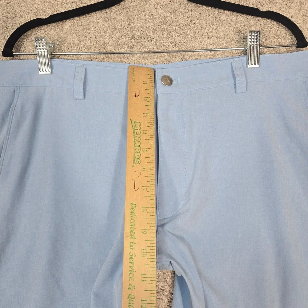 Peter Millar Shackelford Performance crown sport Shorts Mens 35 Blue Golf